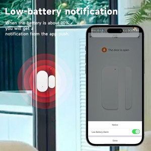 Tuya thông minh ZigBee Cửa Cửa sổ cảm biến pin Powered cửa mở/đóng Detector cho Home an ninh Hệ thống báo động - Product Image 3