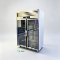 Nouveau congélateur commercial à viande suspendue en acier inoxydable 2026 et vitrine réfrigérée commerciale pour la conservation de la viande fraîche
