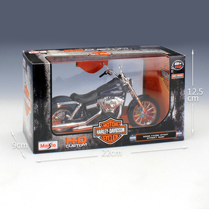 Maisto <strong>1</strong>/<strong>12</strong> <strong>Diecast</strong> Model <strong>Motorcycles</strong> 2006 Fxdbi Dyna Street Bob <strong>Motorcycle</strong> Model Simulation Car <strong>Diecast</strong> Model - Product Image 6