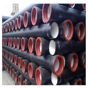 Vente en gros de Singapour Nigéria 2 3 10 pouces Dn100 Dn250 300mm 600mm de diamètre C40 <span class=keywords><strong>Prix</strong></span> K8 K9 Dip Spun Water Ductail <span class=keywords><strong>Tuyau</strong></span> en <span class=keywords><strong>fonte</strong></span> - Product Image 6