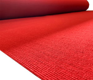 Gân 100% polyester hiện đại kim đấm không dệt triển lãm đám cưới cảm thấy thảm sàn và thảm - Product Image 4