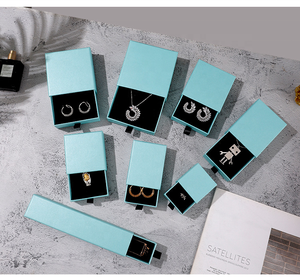 Tùy Chỉnh Xách Tay Pull-out <span class=keywords><strong>Box</strong></span> Cho Bông Tai Vòng Cổ Nhẫn-Trượt Tông Giấy Ngăn Kéo Dập Nổi Chèn Cho Đồ Trang Sức Lưu Trữ - Product Image 2