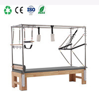 Máquina de Pilates Cadillac de Madera de Haya, Equipo Profesional de Ejercicio, Venta al Por Mayor de Fábrica