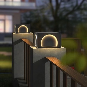 Lampes solaires pour piliers, étanches, pour portail extérieur, mur, poteau, cour, entrée de villa - Product Image 1
