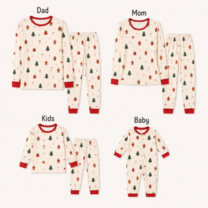 Conjunto de Pijamas Navideños Personalizados para la Familia, Ropa de Dormir Festiva a Juego para <span class=keywords><strong>Papá</strong></span>, Mamá, Niños y Bebés - Product Image 2