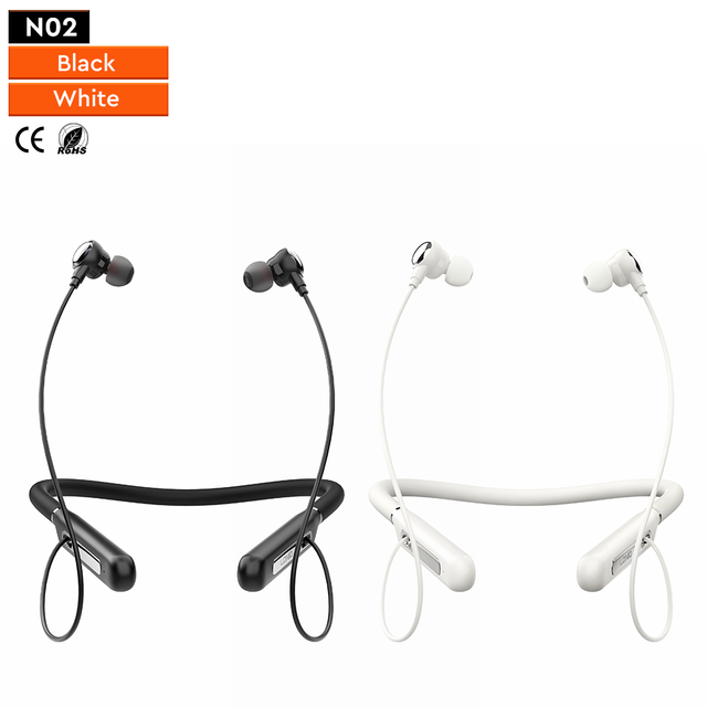 LDNIO N02 New Arrival BT5.3 500mAh Waterproof Wireless Headset Gaming In-ear Headphones Neckband Headphones for Gaming Sports