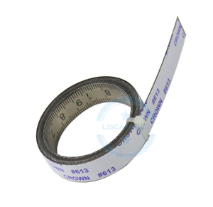 Escala adhesiva de acero inoxidable con regla de placa adhesiva, regla mecánica autoadhesiva que se puede pegar a la mesa de trabajo - Product Image 6