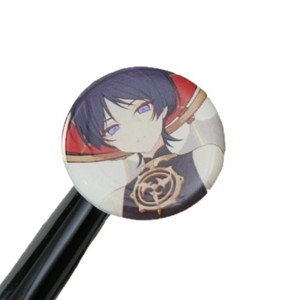 สติกเกอร์อีพ็อกซี่ใสลายการ์ตูน Jinxi แบบกำหนดเอง พิมพ์ดิจิตอล 3 มิติ PVC สำหรับไวน์ เครื่องดื่ม โลโก้รถยนต์ DIY ปรับแต่งได้ - Product Image 4
