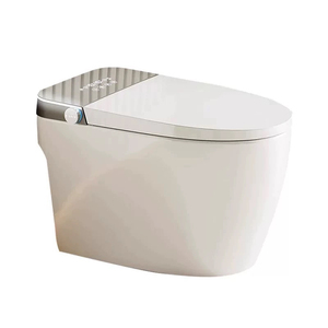WC en céramique de luxe, une seule pièce, en porcelaine, couleur or noir, pour salle de bain - Product Image 3