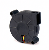 Ventilateur 5015, DC 5V, 12V, 24V, humidificateur, diffuseur de parfum, imprimante, ventilateur à turbine à roulement à billes rempli d'huile