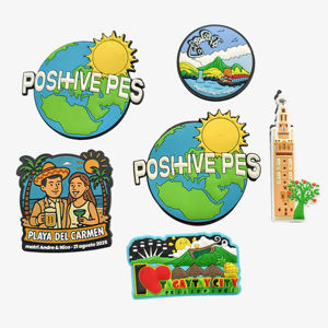 Customized Rubber Fridge Magnets Soft Pvc Travel Souvenir Refrigerator Stickers for Fridge Manufacturer with Your Own logo - Product Image 3