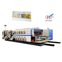 HUAYU Imprimante de boîtes en carton entièrement automatique Slotter Machine d'impression flexographique Slotter d'impression flexo Slotter d'impression