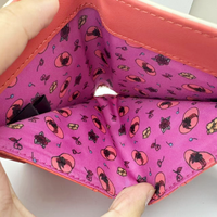 Dompet Multi kartu motif kartun kustom populer Clutch Multi guna khusus untuk remaja dan wanita