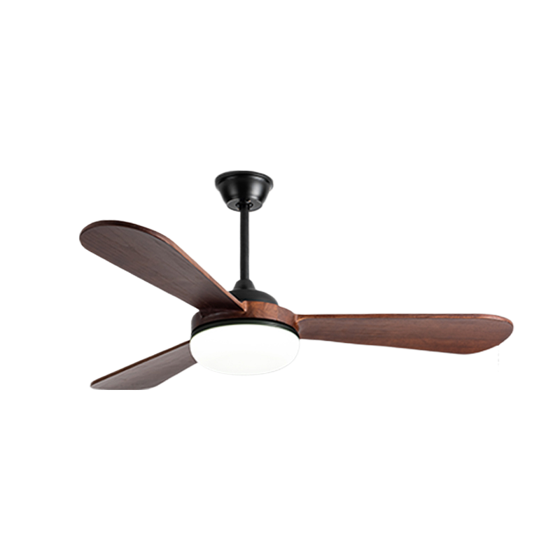 Stylish Indoor LED Ceiling Fan, High CFM Quiet DC Motor 6 Speed Adjustable Remote Fan