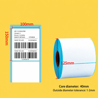 3-fach geschützte Thermodirekt-Etikettenrolle, wasserfest, ölbeständig, selbstklebend, Versand-Barcode-Aufkleber, 40mm Kern, verschiedene Größen, Großhandel