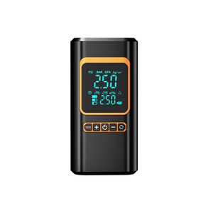 เครื่องสูบลมยางรถยนต์แบบพกพาพร้อมจั๊มพ์สตาร์ทในตัว 72V 300A รองรับไฟฟ้า 12V พร้อมไฟ LED กระบอกสูบเดี่ยว - Product Image 3