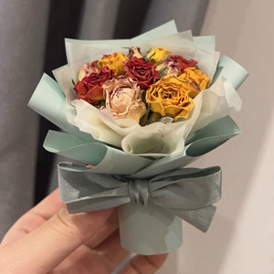Hesper Người Bán Tốt Nhất Kích Thước Nhỏ Đẹp Bảo Quản Khô Bất Rose Bó Hoa Bán Buôn Tinh Tế Xe Trang Trí Cho Lễ Hội - Product Image 4