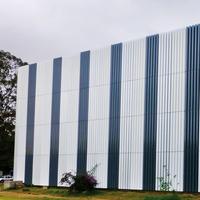Volets de fenêtre en aluminium imperméables pour l'extérieur, à lames décoratives, OEM
