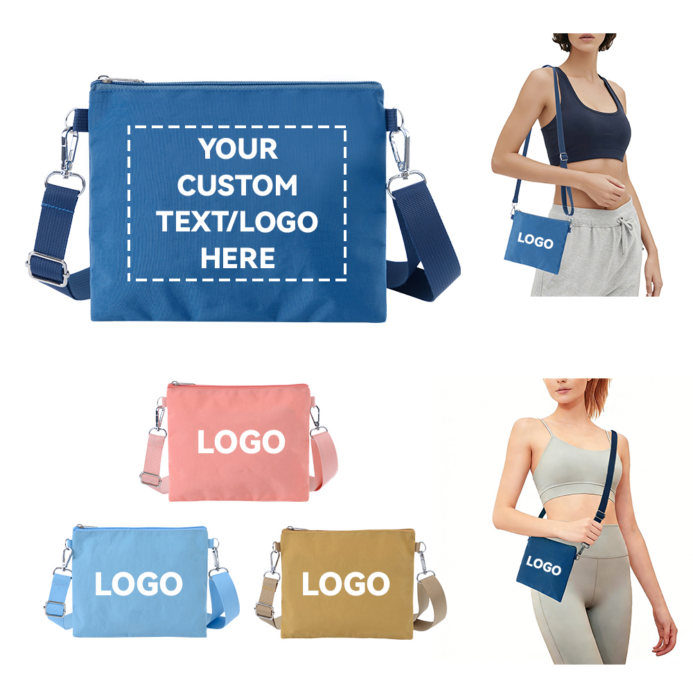 Zipper Polyester Women's Crossbody Sling Bag