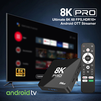 Topleo Boîtier TV Intelligent 4K 8K Certifié Android 14 STB Boîtier Décodeur TV Internet Android