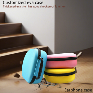 Estuche duradero para auriculares EVA-Estuche para auriculares EVA resistente y a prueba de arañazos para uso diario/almacenamiento Estuche para auriculares EVA - Product Image 2