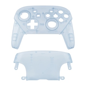 EXtremeRate Glacier Blue Faceplate and Backplate DIY Replacement Shell Housing <b>Case</b> for Nintendo <b>Switch</b> Pro Controller - Product Image 1