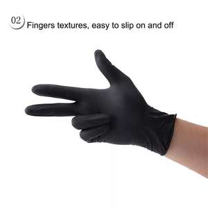 Перчатки нитриловые одноразовые без латекса и пудры, с индивидуальным логотипом, для уборки, кухни, сада, спа, салонов красоты, маникюра - Product Image 6