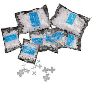 Separadores de azulejos, clips cruzados de plástico de 1-10 mm para posicionamiento de juntas de azulejos, fácil instalación - Product Image 4