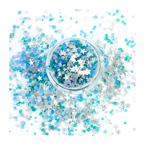 Copos comestibles para pasteles Gold Star Comestible Sugar Sprinkles Ventas calientes Brillo comestible Lijado Azúcar Cristal Azúcar - Product Image 5