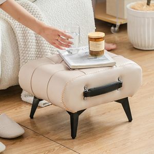 Home Low <b>Stool</b>, Living Room Small <b>Stool</b>, Coffee <b>Table</b>, Sofa, Footrest, Shoe Changing <b>Stool</b>, High-end Portable <b>Stool</b> - Product Image 3