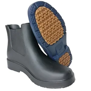 Customized ankle unique design short lady wellies wellington pvc rain boots