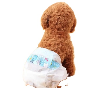 Couches pour chiots super absorbantes OEM pour l'urination excitée par la chaleur ou l'<span class=keywords><strong>incontinence</strong></span>, couches jetables pour chiens mâles et femelles pour animaux de compagnie - Product Image 1
