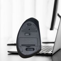 Mini souris de jeu sans fil optique ergonomique 2.4G Orientation droite Souris verticale USB de style 6D pour ordinateur portable et de bureau