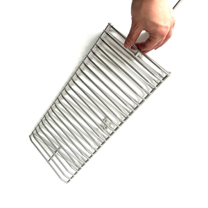 Cesta para parrilla de pescado Cesta para barbacoa de acero inoxidable Cesta para barbacoa con asa - Product Image 2