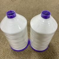 V138 Couleurs personnalisées 20 #   Fil à coudre en nylon élastique haute ténacité 210d/2, idéal pour la broderie et le tricot à la main, teint et mercerisé