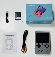 Console de jeu portable 400-en-1 avec télécommande, mini console de jeu pour enfants et étudiants, écran couleur