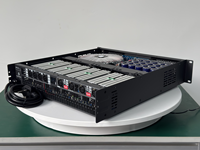 Amplificateurs professionnels de classe D Tonewinner en métal, puissance active Hi-Fi pour système de cinéma maison et récepteur AV 4x1000W