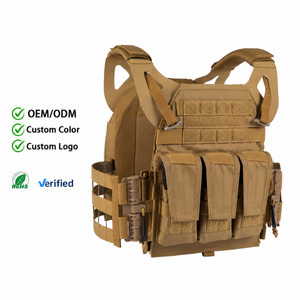 Porte-plaques tactique personnalisé JPC 2.0, système MOLLE, à libération rapide, entièrement modulaire, léger, équipement de terrain CS - Product Image 1