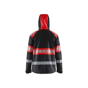 BLAKLADER-Veste Softshell haute visibilité 449425139955S Noir/Rouge-EAN 7330509882177 HI-VIS WORKWEAR - Product Image 5