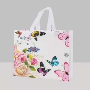 Sacs de shopping personnalisés en tissu non tissé pour l'extérieur et rangements pliables pour l'organisation - Product Image 3