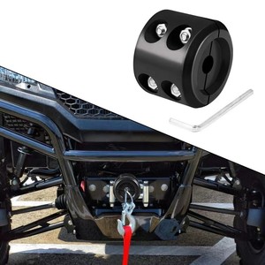 Gancho de Remolque de Aluminio de 4 Orificios Negro Universal para Modificación de Vehículos Todoterreno D2687 - Product Image 2