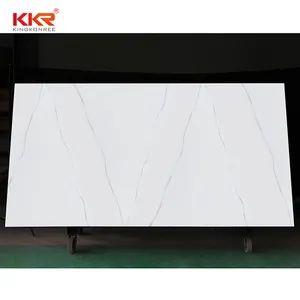 KKR Marmorplatte Massive Oberfläche Steinwand paneele und feuerfeste PVC Hot Sale Big Form Typ Qualität Größe Garantie