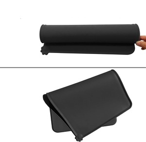 Waterproof Pet Feeding High Raised Edge BPA Free Dog <b>Cat</b> Food <b>Mats</b> Prevent Spill Thick Placemats for Water Bowl Pet Supply - Product Image 2