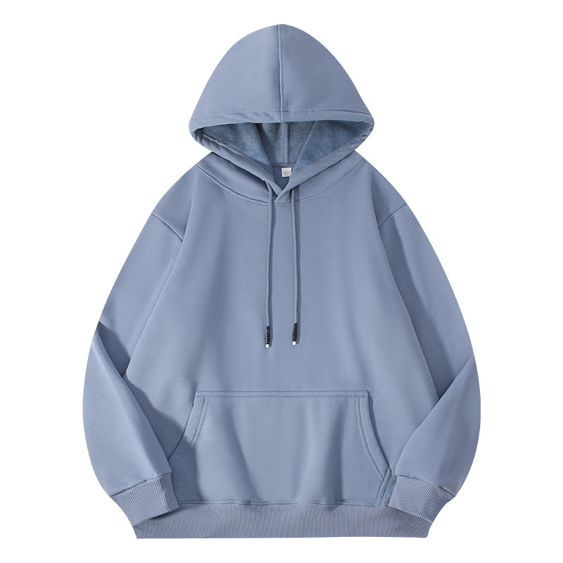 Blue hoodie