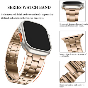 Không có công cụ cần thiết nhỏ xem ban nhạc loại bỏ hoặc cài đặt bằng tay trần cho Apple iWatch ban nhạc Iwatch 38/41/40/42/45/46mm Ultra 49mm - Product Image 4