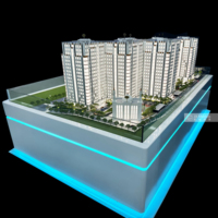 Maquettes architecturales personnalisées pour le développement immobilier d'appartements - Modèles miniatures de haute précision au design moderne