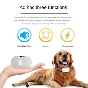 2024 क्रॉस-बॉर्डर X80 प्लास्टिक रिमोट कंट्रोल डॉग ट्रेनर छाल बंद कंपन कॉलर के लिए अमेज़ॅन थोक के लिए वाइब्रेशन शॉक कॉलर कस्टम रंग - Product Image 2