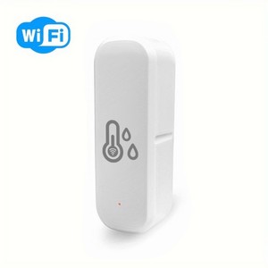Tuya Wifi interior higrómetro termómetro alarma de voz Compatible Alexa Google Home Smart Home <span class=keywords><strong>Sensor</strong></span> de temperatura y humedad inteligente - Product Image 5