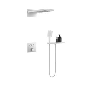 Sistema mezclador oculto de botón con logotipo OEM ODM de alta calidad con <span class=keywords><strong>termostato</strong></span> de ducha de mano - Product Image 3