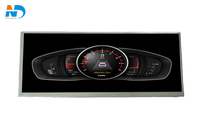 Layar LCD TFT Bar Lebar 12,3 Inci untuk Otomotif, Resolusi 1920x720, Antarmuka LVDS, Kecerahan 1000nits, Modul LCM untuk Perangkat Industri